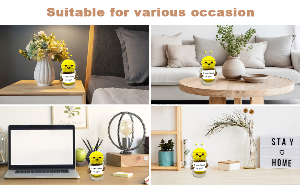 positive crochet animals,positive crochet,crochet stuffed animal,positive Pinapple,positive bee