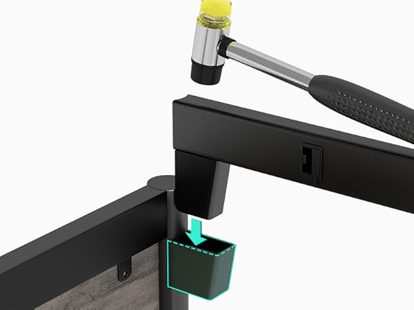 full size bed frame with storage