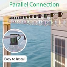 Outdoor String Lights Mains Powered