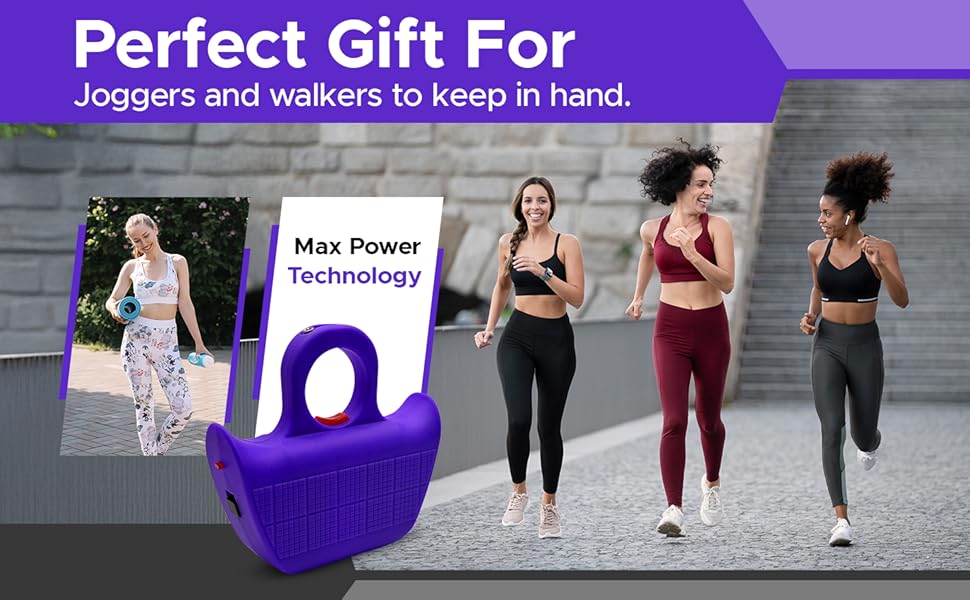 Perfect gift for jogger and walkers to keep in hand