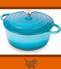 cast iron Dutch Oven enamel shallow deep lid non stick ovenproof pot cookware induction gas electric