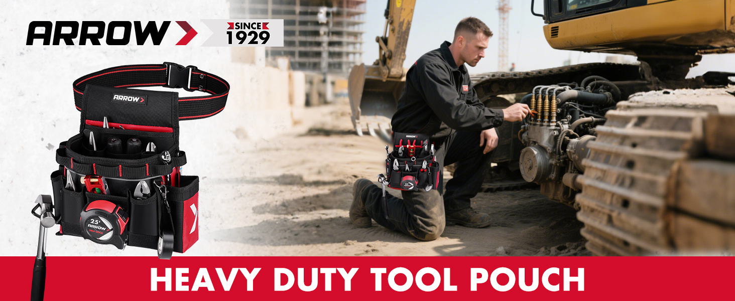 ARROW HEAVY DUTY TOOL POUCH