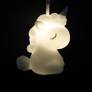 Hoolight Unicorn String Lights 10led 6.8ft Unicorn Fairy Lig... 11 White unicorn light