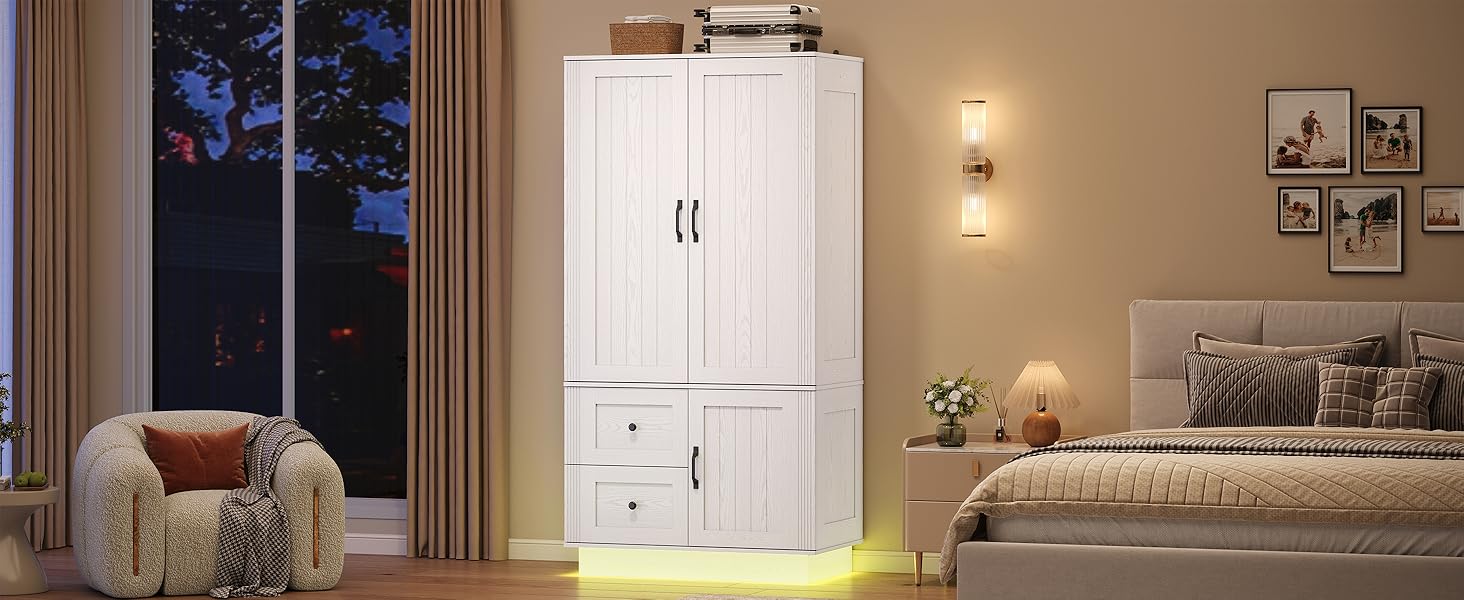 Farmhouse Wardrobe Closet