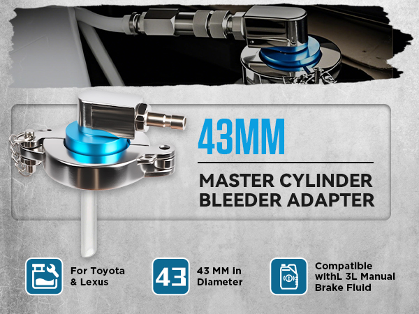 7043@様 Amazon.com: 43mm Brake Bleeder Adapter for Toyota Lexus