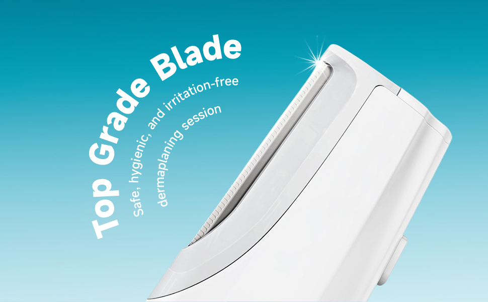 sonic dermaplane razor hair identifier spray for face shaving-top grade blade