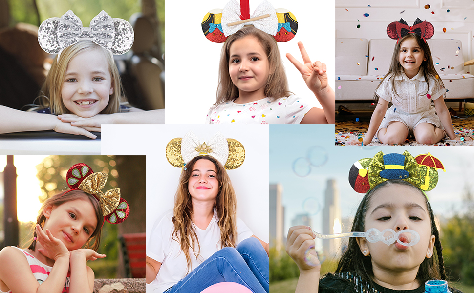 mouse ear headband for girl
