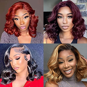 Body Wave Lace Front Wigs Human Hair