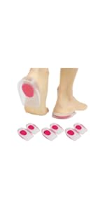 pink heel cups