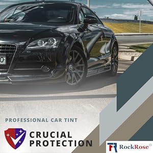 crucial protection glass crash professional tint car black brand