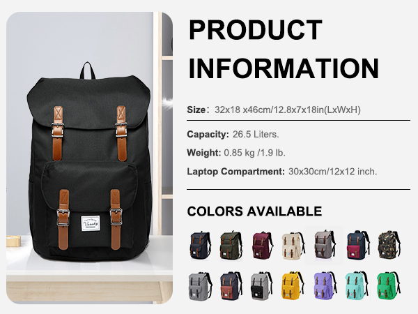 Amazon.com | Chase Chic Backpack for Men Women, Vintage