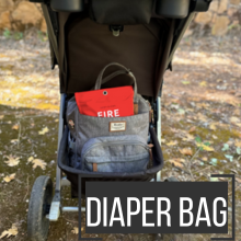 fire blanket in diaper bag