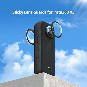 sticky lens guards for insta 360 x3