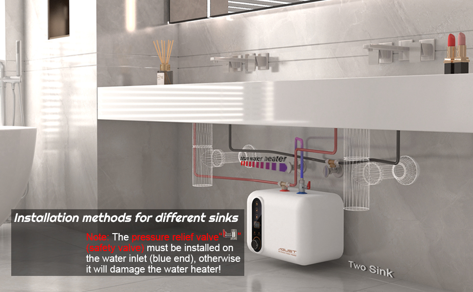 Undersink water heater