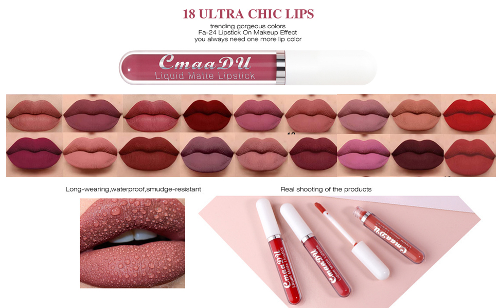 18 colors lipstick