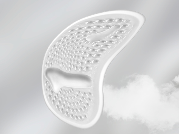 Flexible silicone gel