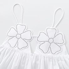 Tank Tops Flower Summer Sleeveless Sexy Backless Top Camisoles Y2k Going Out Party Shirt Streetwear