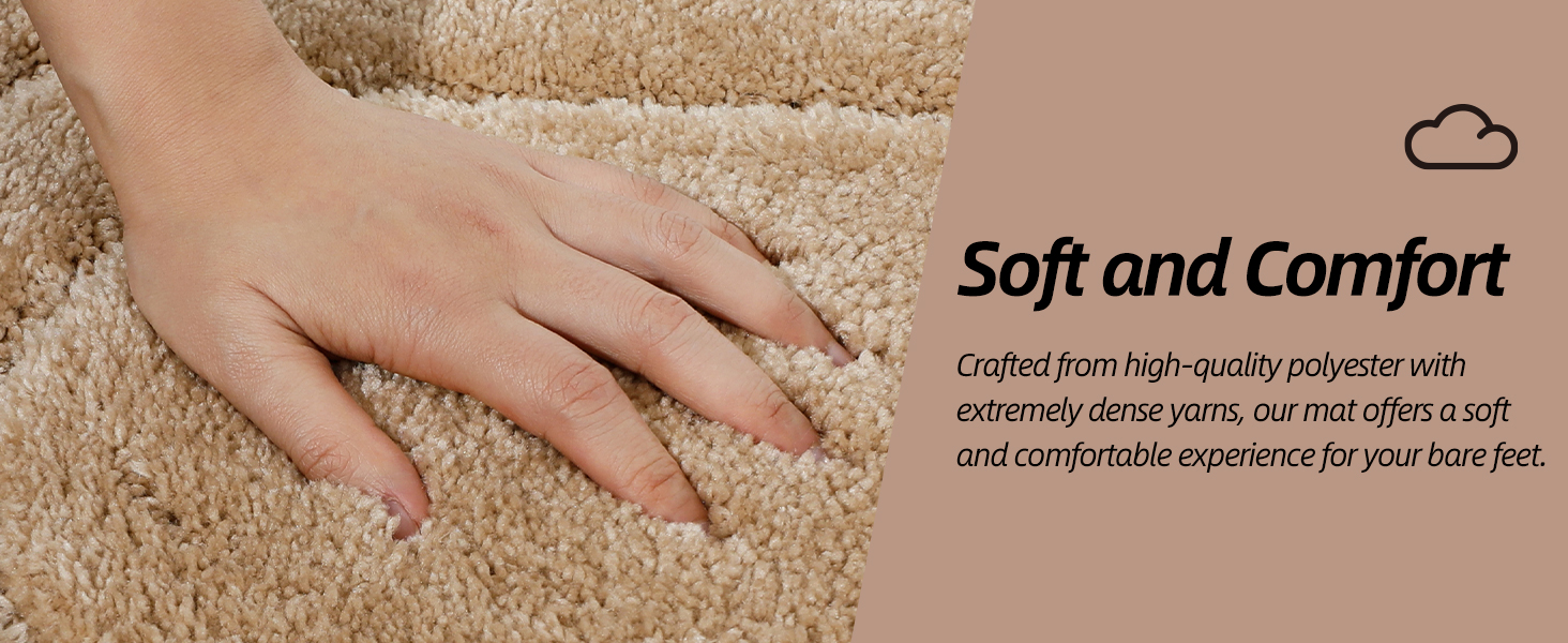 thick bath mat
