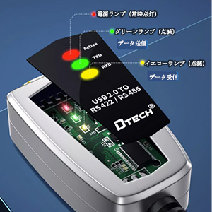 Amazon.co.jp: DTECH USB to RS422 RS485 シリアル ポート