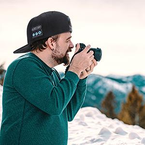 Bluetooth hat for men