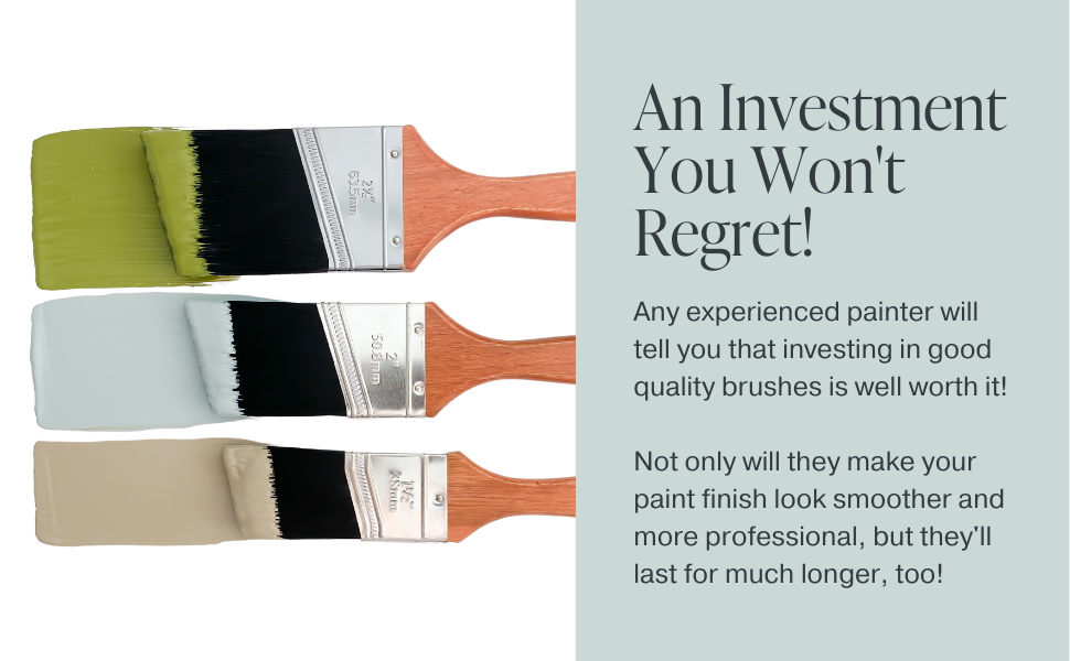 Invest in good quality paint brushes from Country Chic Paint