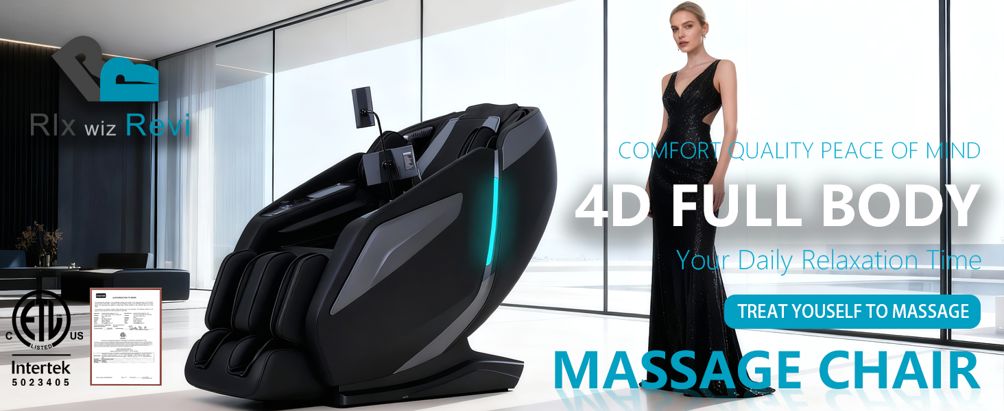 4D zero grivaty full body massage chair
