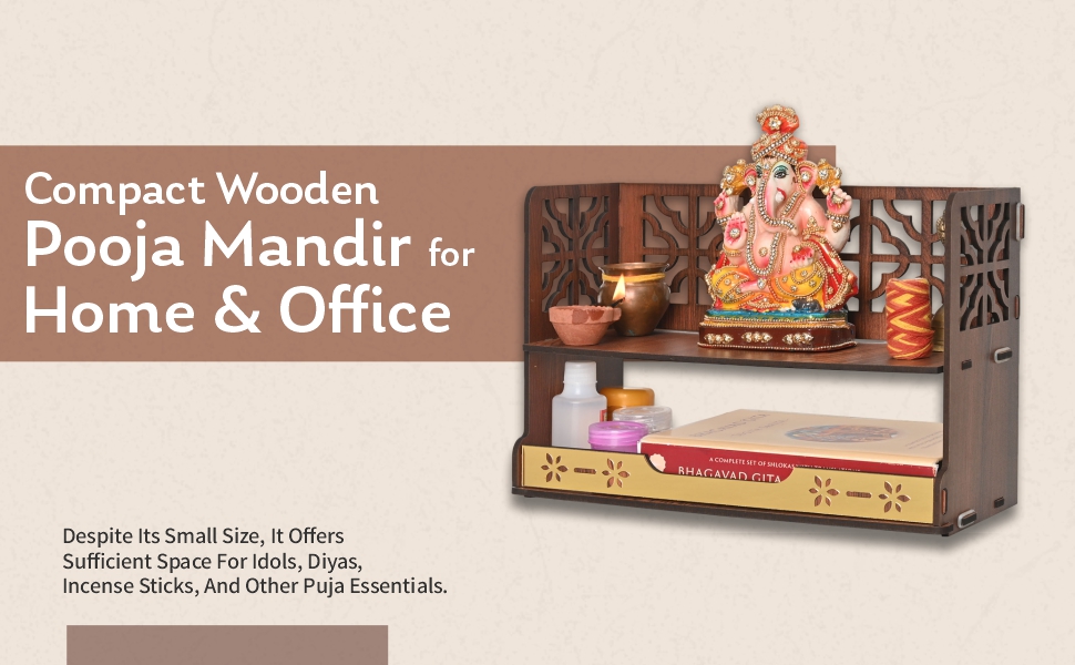 2 compartment mandir