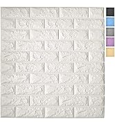 Art3d 115 Sq.Ft Peel and Stick 3D Wall Panels for Interior Wall Decor, Self-Adhesive Foam Brick W...