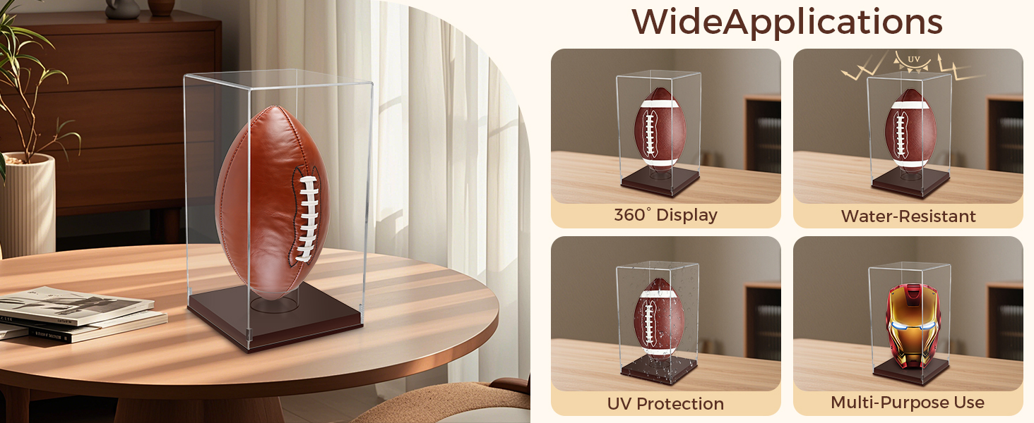 Football Display Case