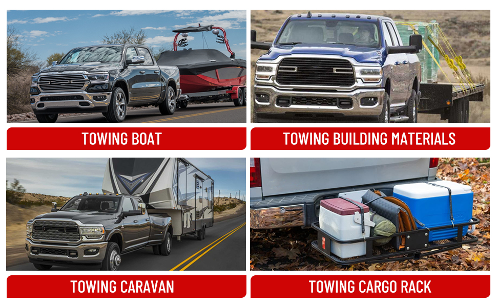 Venussar Class 3 Trailer Hitch, 2 Inch Rear Trailer Hitch