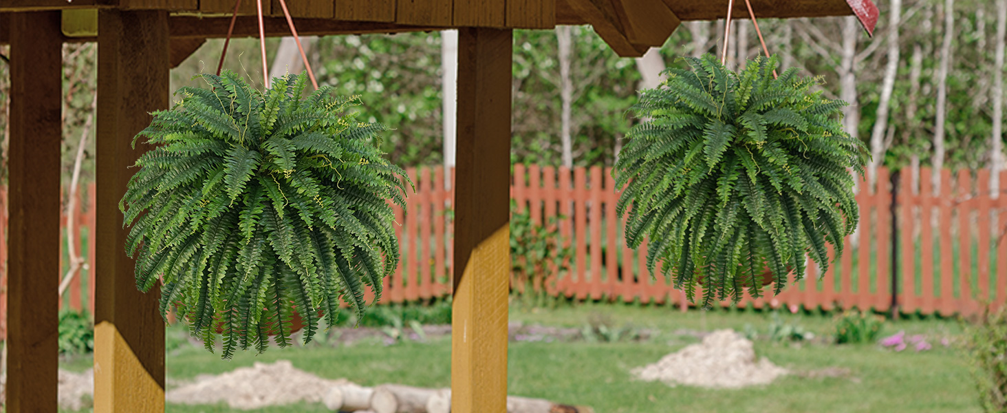 ferns artificial plants large