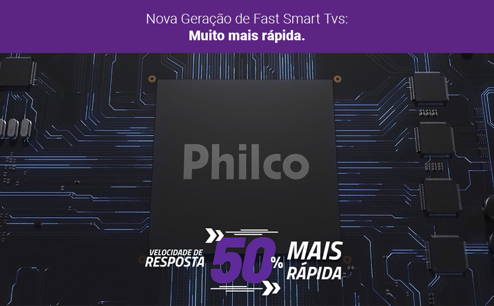 Philco Smart TV 42” PTV42G6FR2CPF Roku TV LED Dolby Áudio