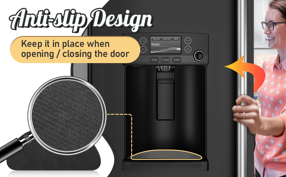 Refrigerator Drip Tray 2 Pack Cuttable Refrigerator Drip