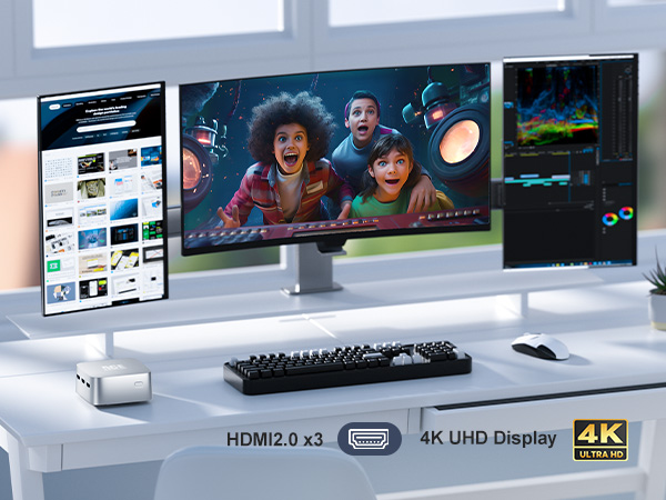 ACEMAGICIAN T8Plus Mini PC - Powerful 12th Gen Intel Performance