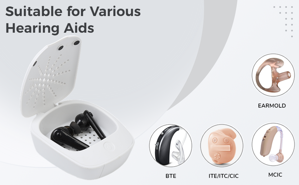 Suitable for Various Hearing Aids