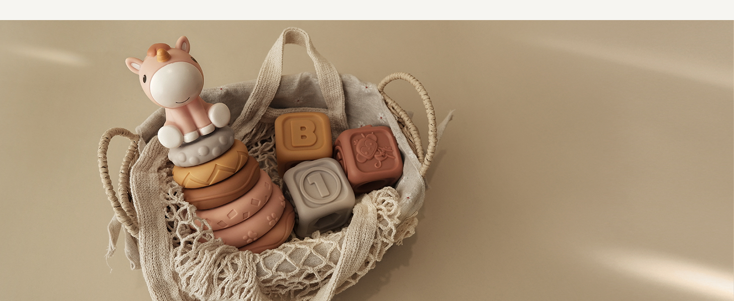 Building Blocks Stacking Rings Baby Toys
