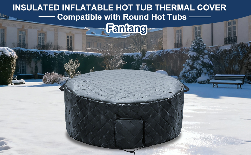 Round Inflatable Hot Tub Cover
