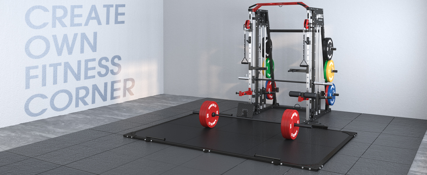 Mikolo Deadlift Platform, 10FT x 7FT Weightlifting and