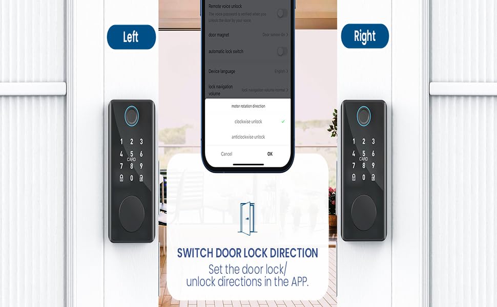 Keyless Entry Door Lock