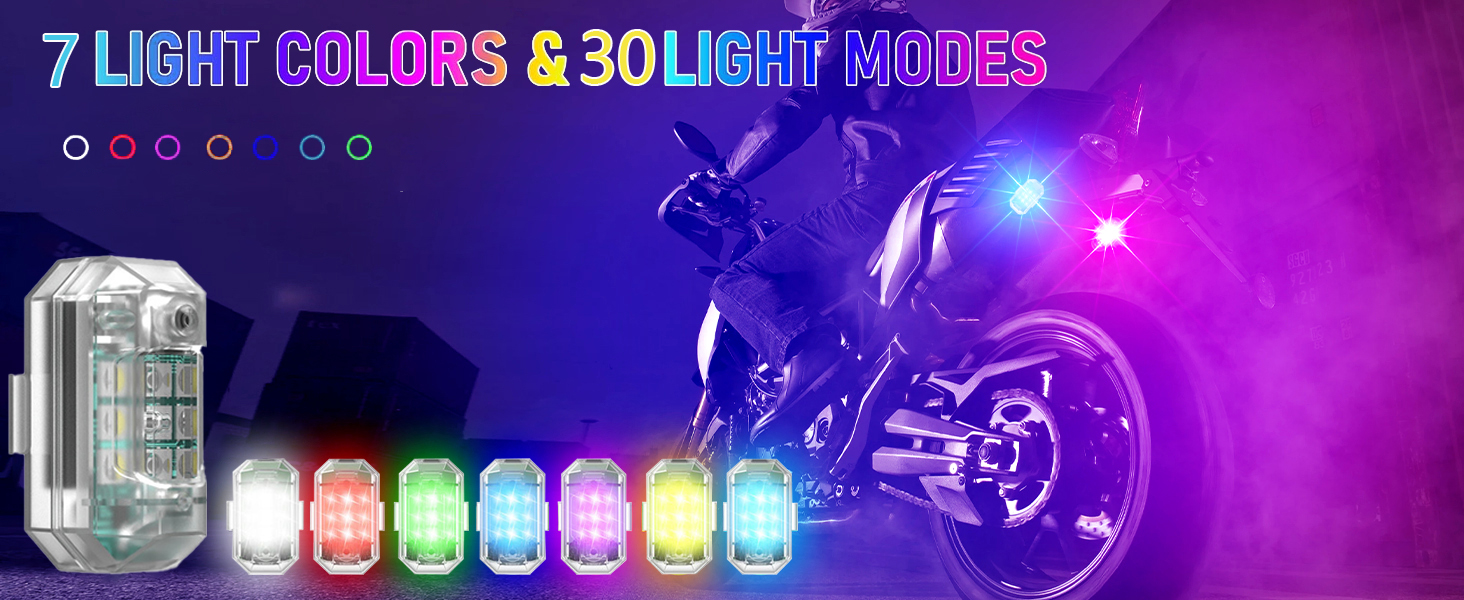Lumières de drone stroboscopiques à LED