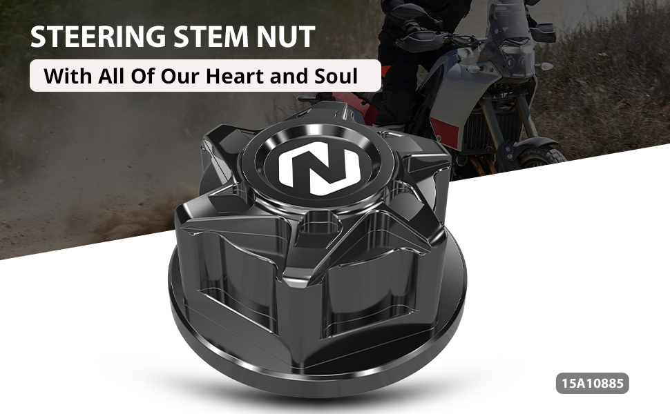 Compatible with Yamaha Tenere 700 Steering Stem Nut 
