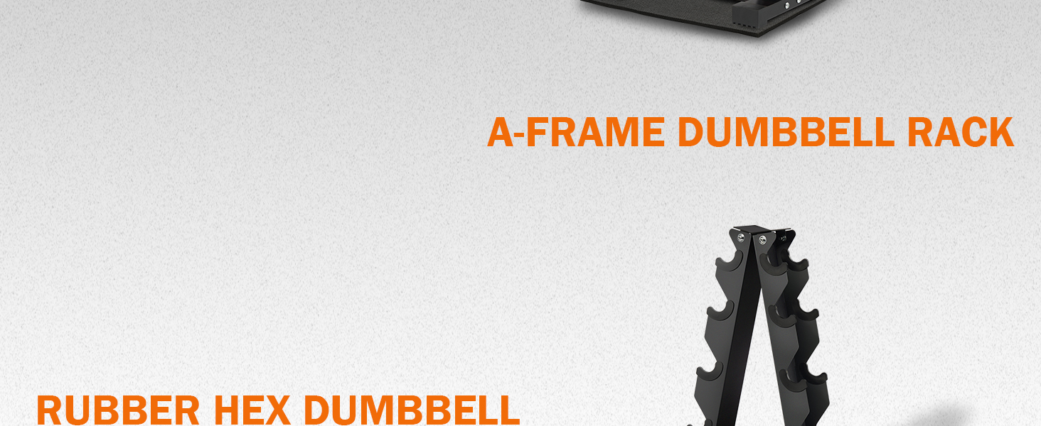 150LB dumbbell set with rack