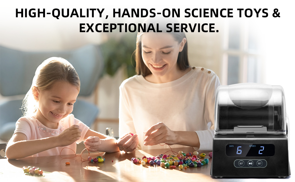 Tryes Rock Tumbler Kit Adults Rock Polisher Tumbler with