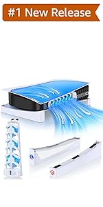 PS5 Horizontal Stand & Cooling Kit