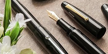 【WANCHER/ワンチャー】ドリームペン夢万年筆 誠エボナイト シルクブラック ドリームペンコレクション | Wancherpen Japan