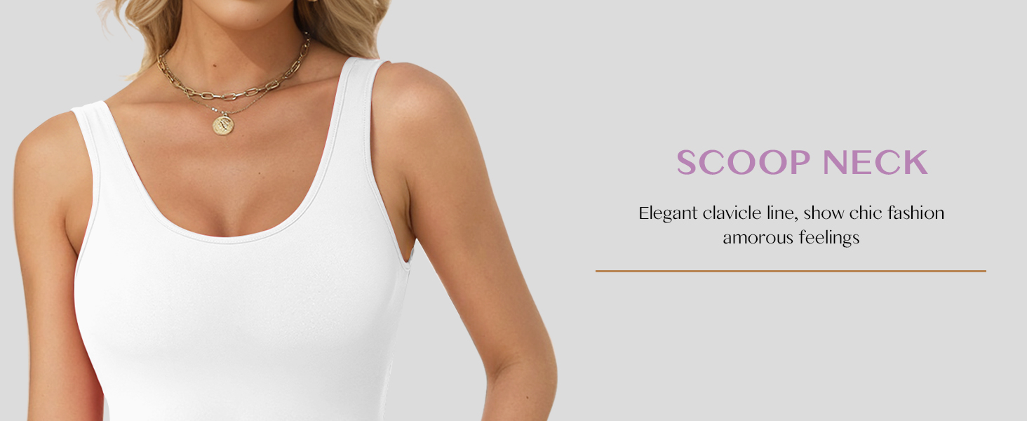 bodysuits women U neck sleeveless thong shapewear tummy control compression snatched