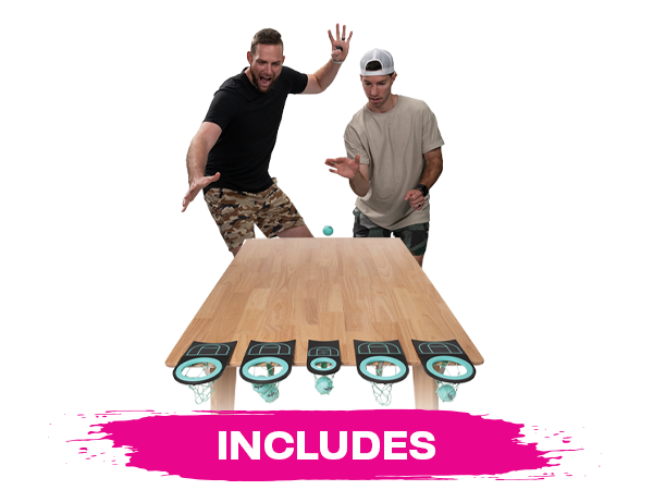 Dude Perfect Table Top Roll Game