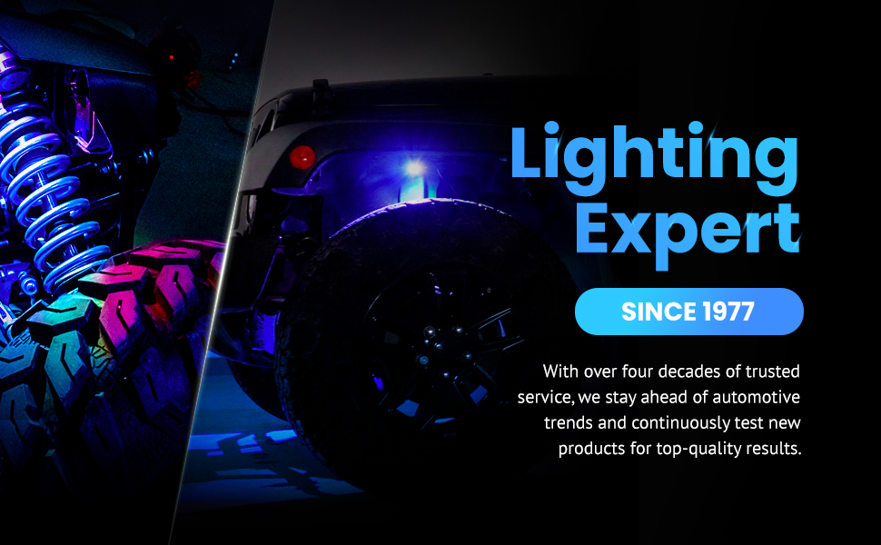 Alpena ToughPods LED Rock Lights for Trucks, Cars, ATVs