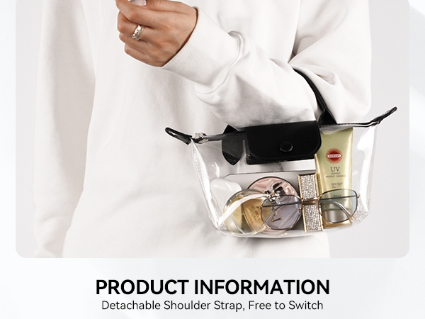 clear bag stadium approved concert sport event game day see through transparent mini tote