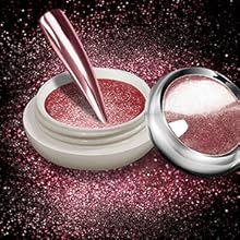 Rose Gold Mirror Effect Nail Powder